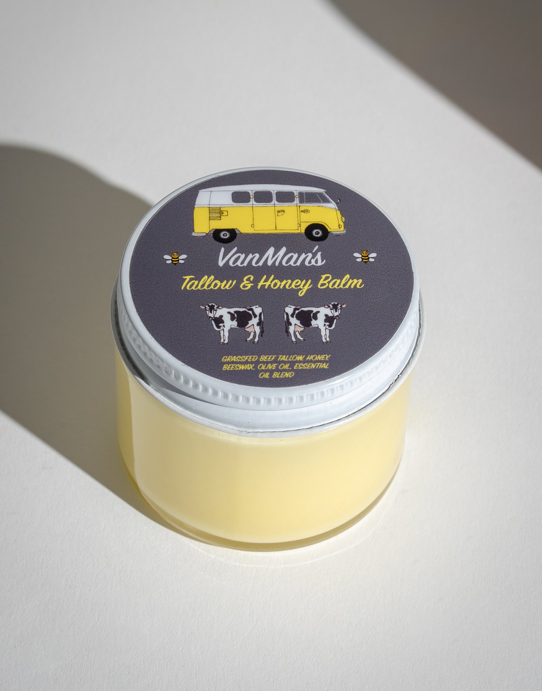 VanMan’s Tallow & Honey Face Balm – Classic