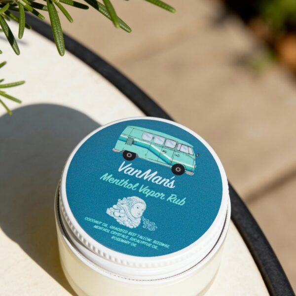 VanMan's Menthol Vapor Rub - 1 oz 2