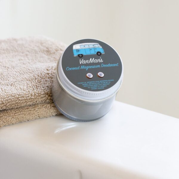 VanMan's Coconut Magnesium Deodorant - 2 oz 6