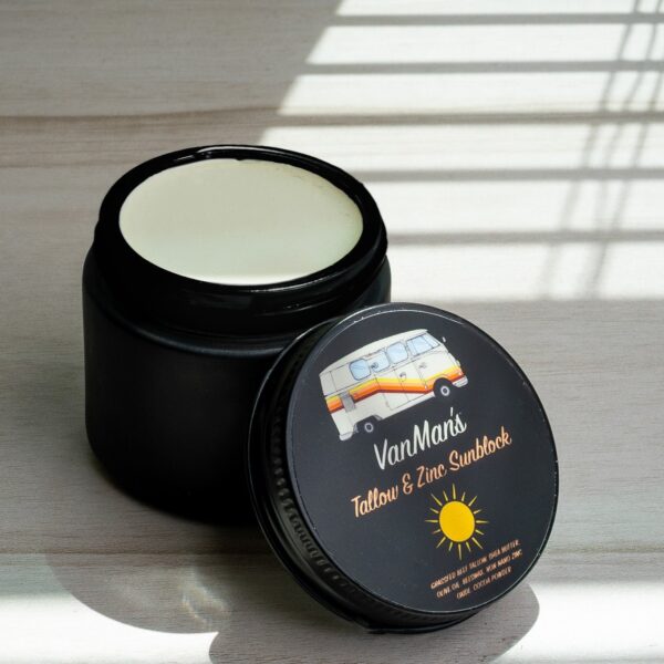 VanMan’s Tallow & Zinc SunBlock - 2 oz 3
