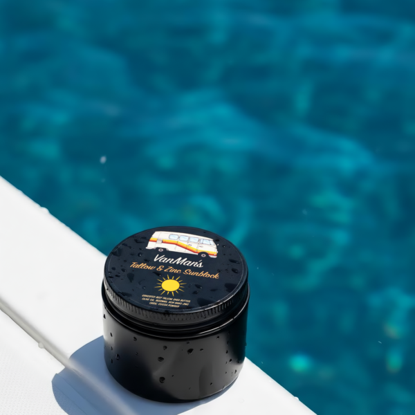 VanMan’s Tallow & Zinc SunBlock - 2 oz 6
