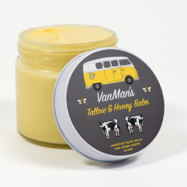 VanMan's Jumbo Tallow & Honey Balm - 6 oz 3