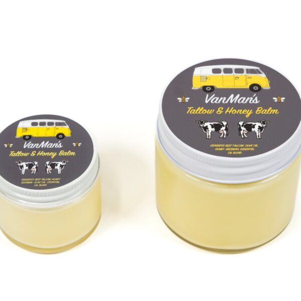 VanMan's Jumbo Tallow & Honey Balm - 6 oz 4