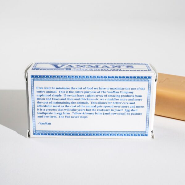 VanMan's Tallow & Honey Soap 2