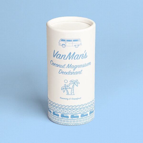 VanMan's Coconut Magnesium Deodorant - 2 oz 4