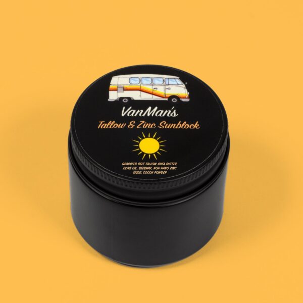 VanMan’s Tallow & Zinc SunBlock - 2 oz 2